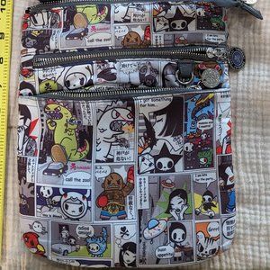 Tokidoki Crossbody Shoulder Bag Comic book kaiju